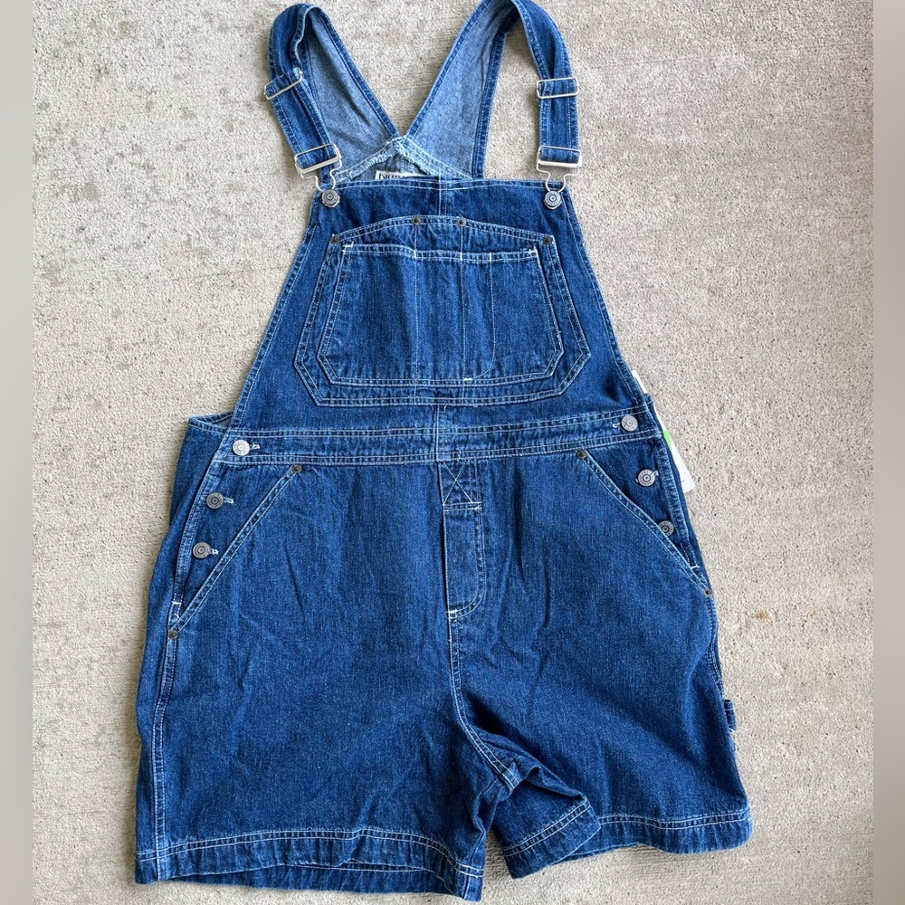 Bill Blass Blue Denim Romper